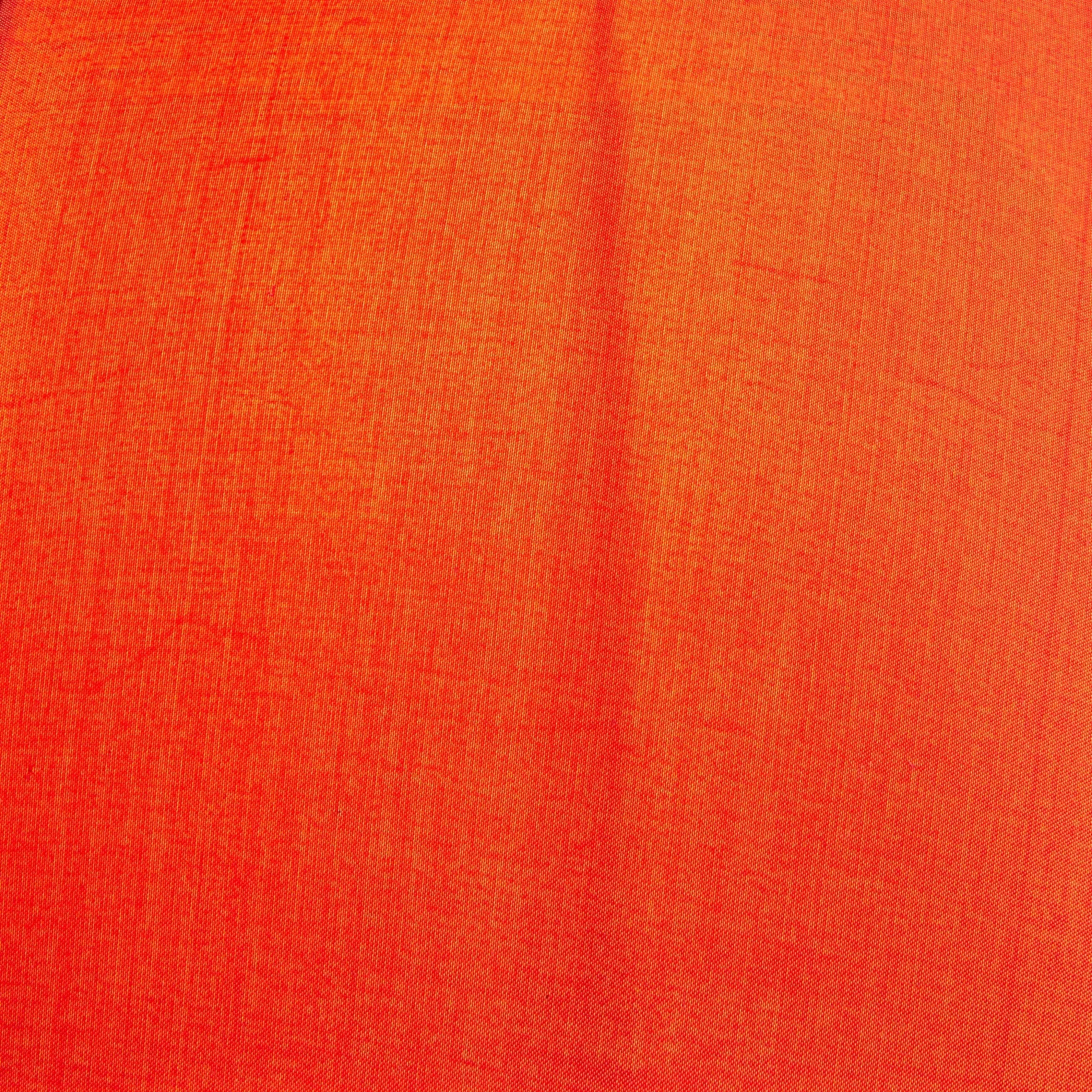 11cm drum shade in Saffron dupion silk