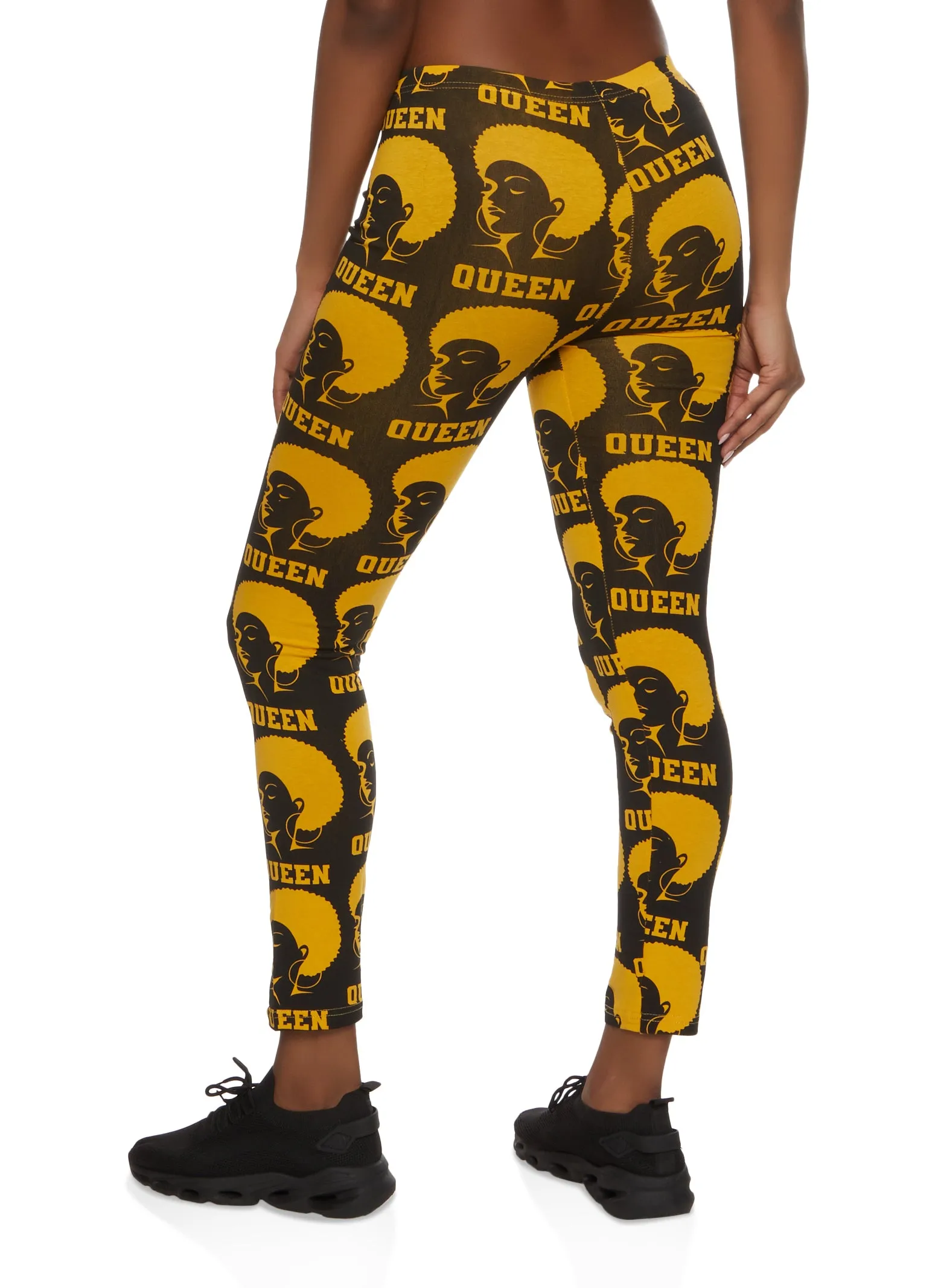 Afro Queen Graphic Leggings
