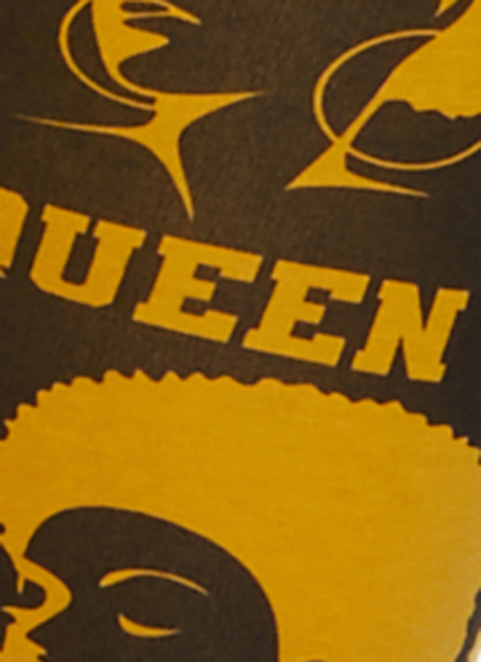 Afro Queen Graphic Leggings