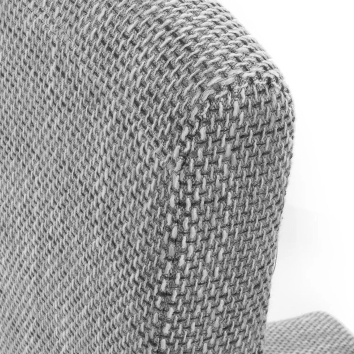 Baxter Wave Back Fabric Dining Chair Set of 2