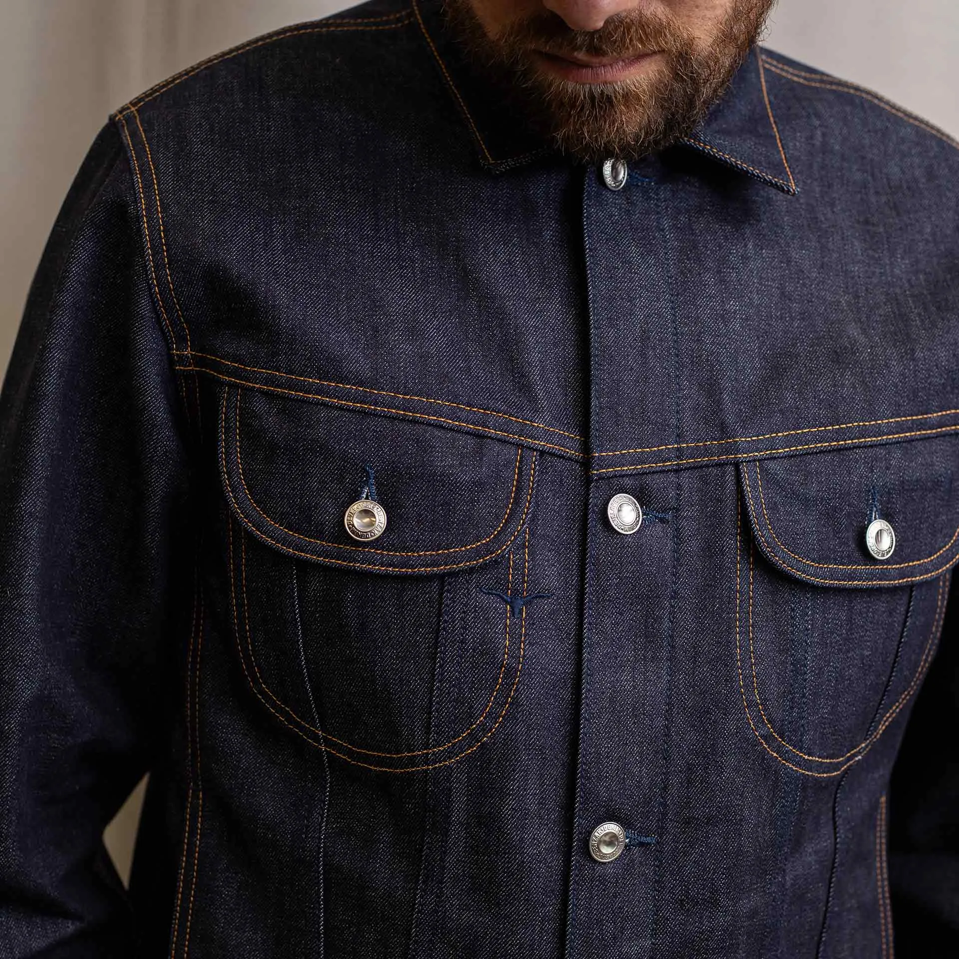 BDJ-05 TRUCKER JACKET special #2 15 oz. vintage indigo selvedge [AW24]
