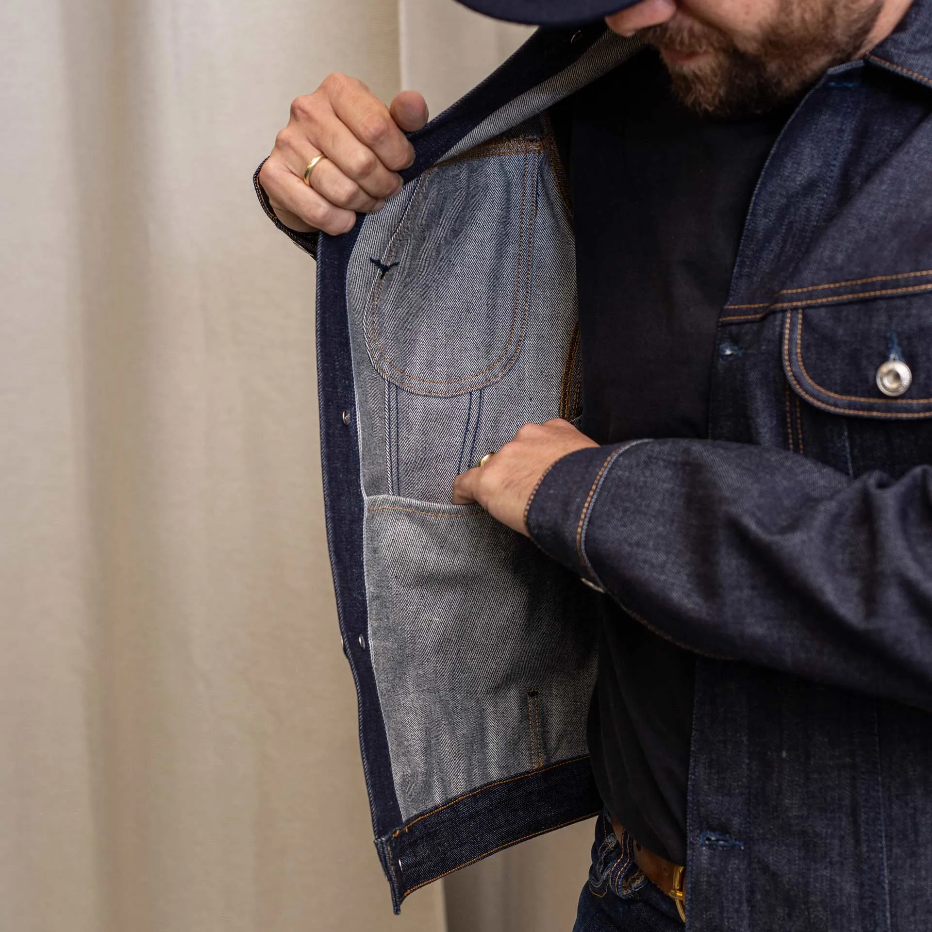 BDJ-05 TRUCKER JACKET special #2 15 oz. vintage indigo selvedge [AW24]