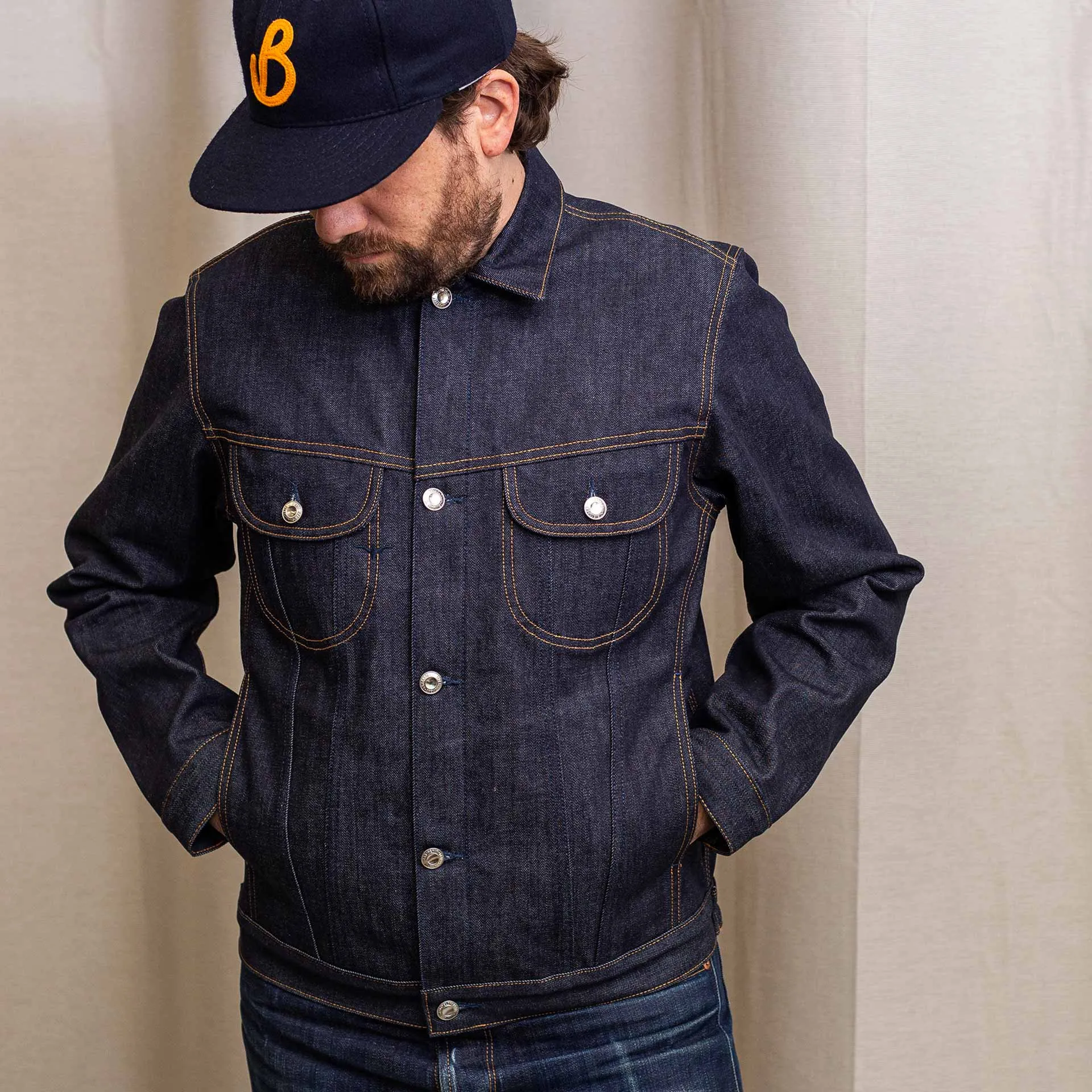 BDJ-05 TRUCKER JACKET special #2 15 oz. vintage indigo selvedge [AW24]