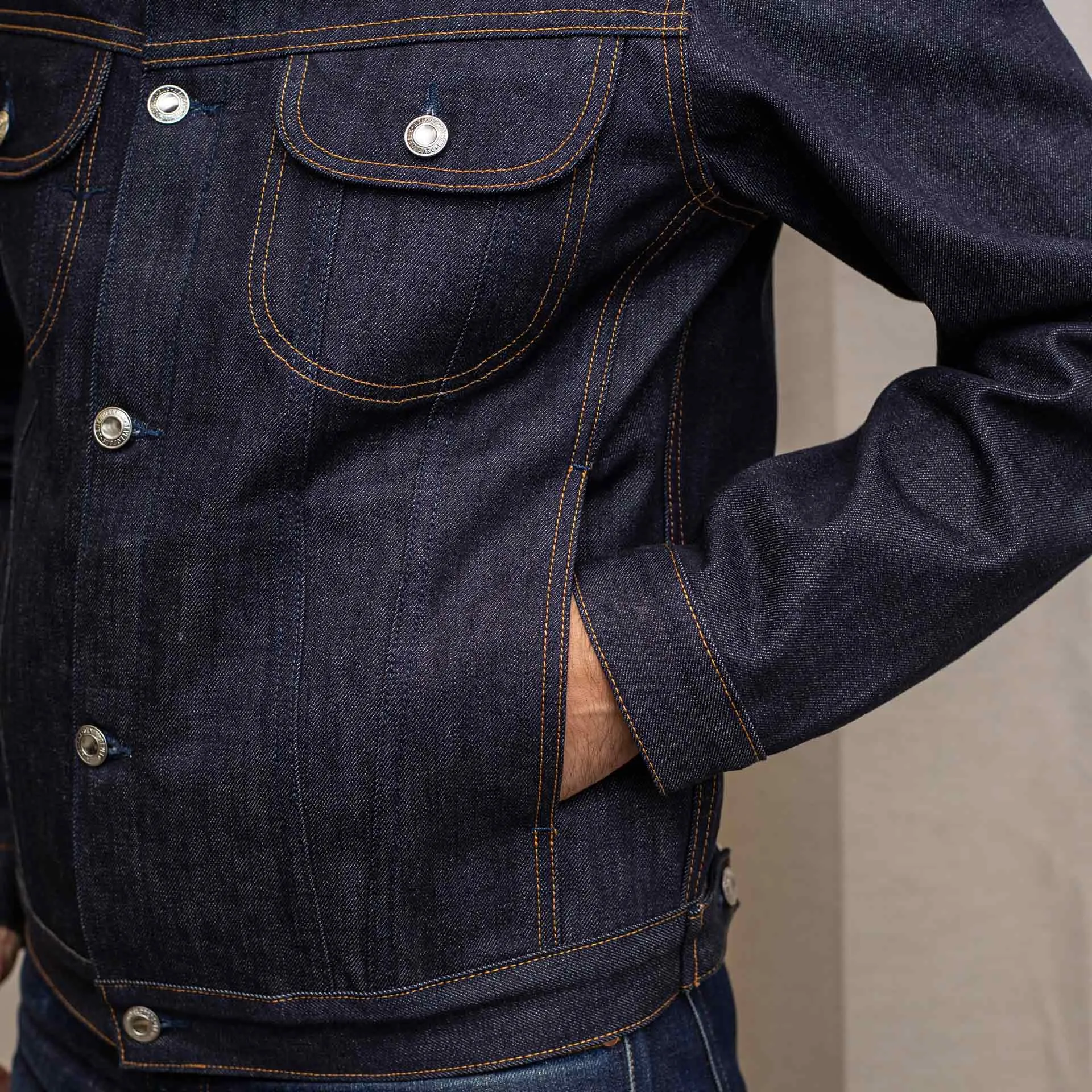BDJ-05 TRUCKER JACKET special #2 15 oz. vintage indigo selvedge [AW24]