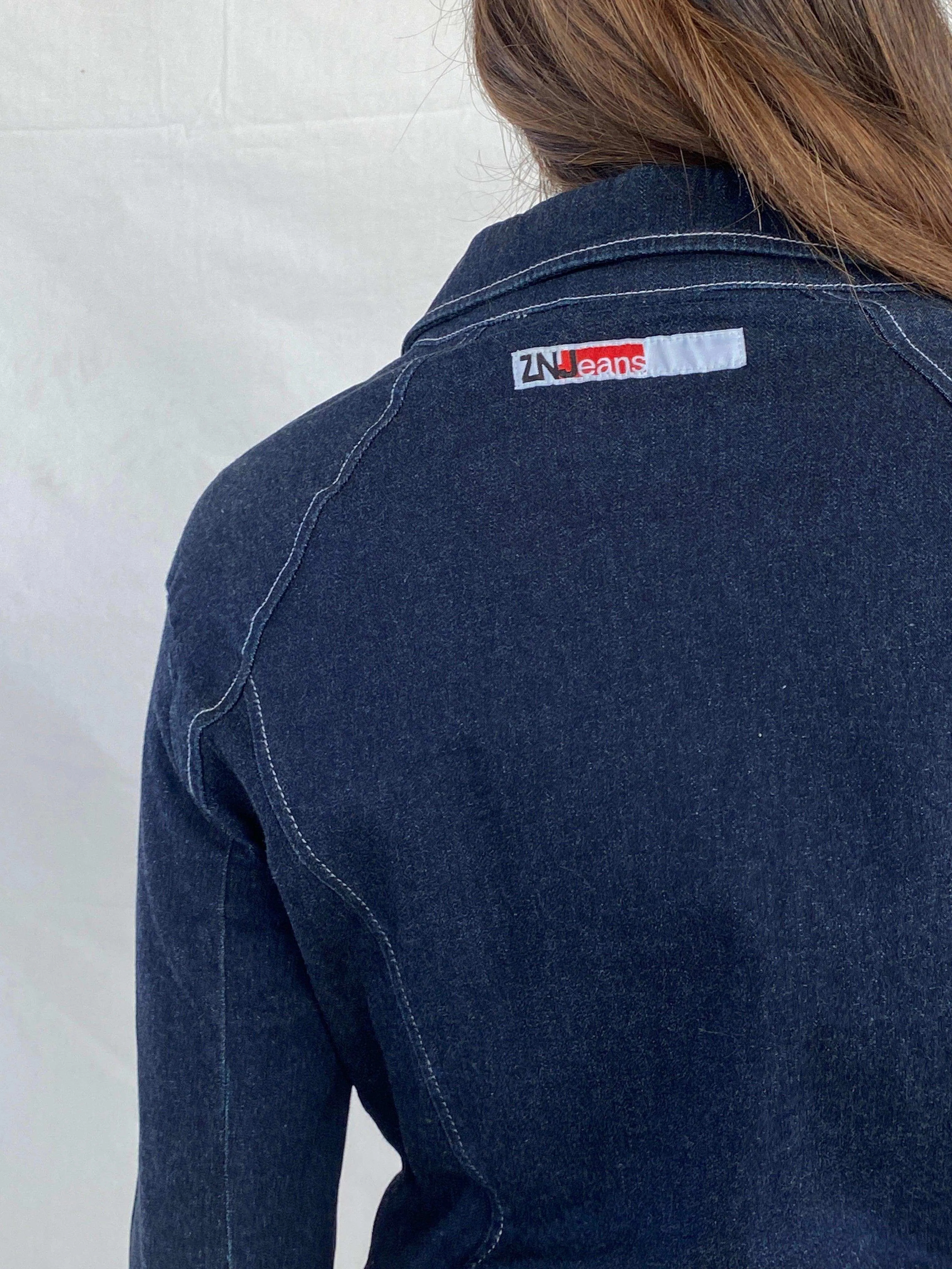 Beautiful Vintage ZNJEANS Denim Jacket