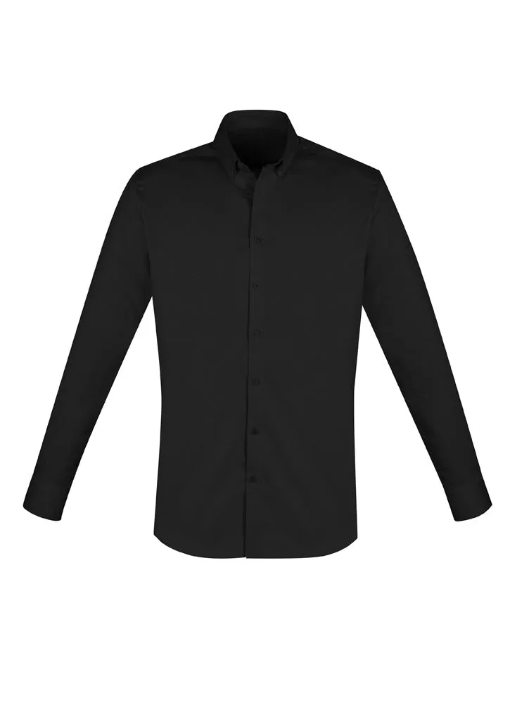 Biz Collection S016ML Mens Camden Oxford L/S Shirt
