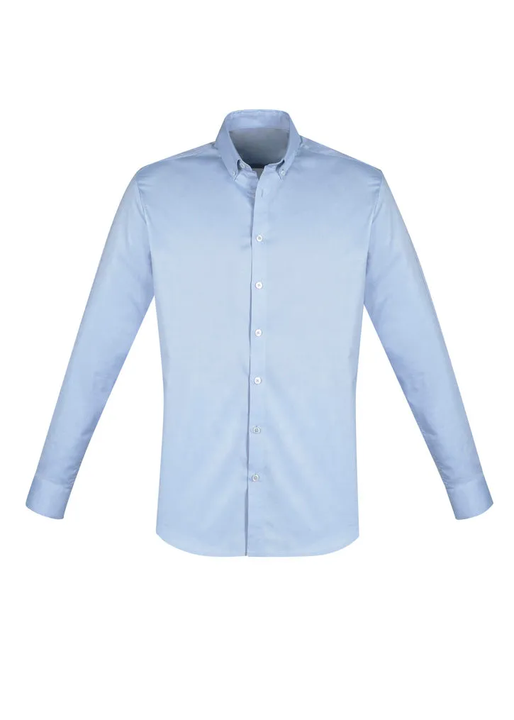 Biz Collection S016ML Mens Camden Oxford L/S Shirt