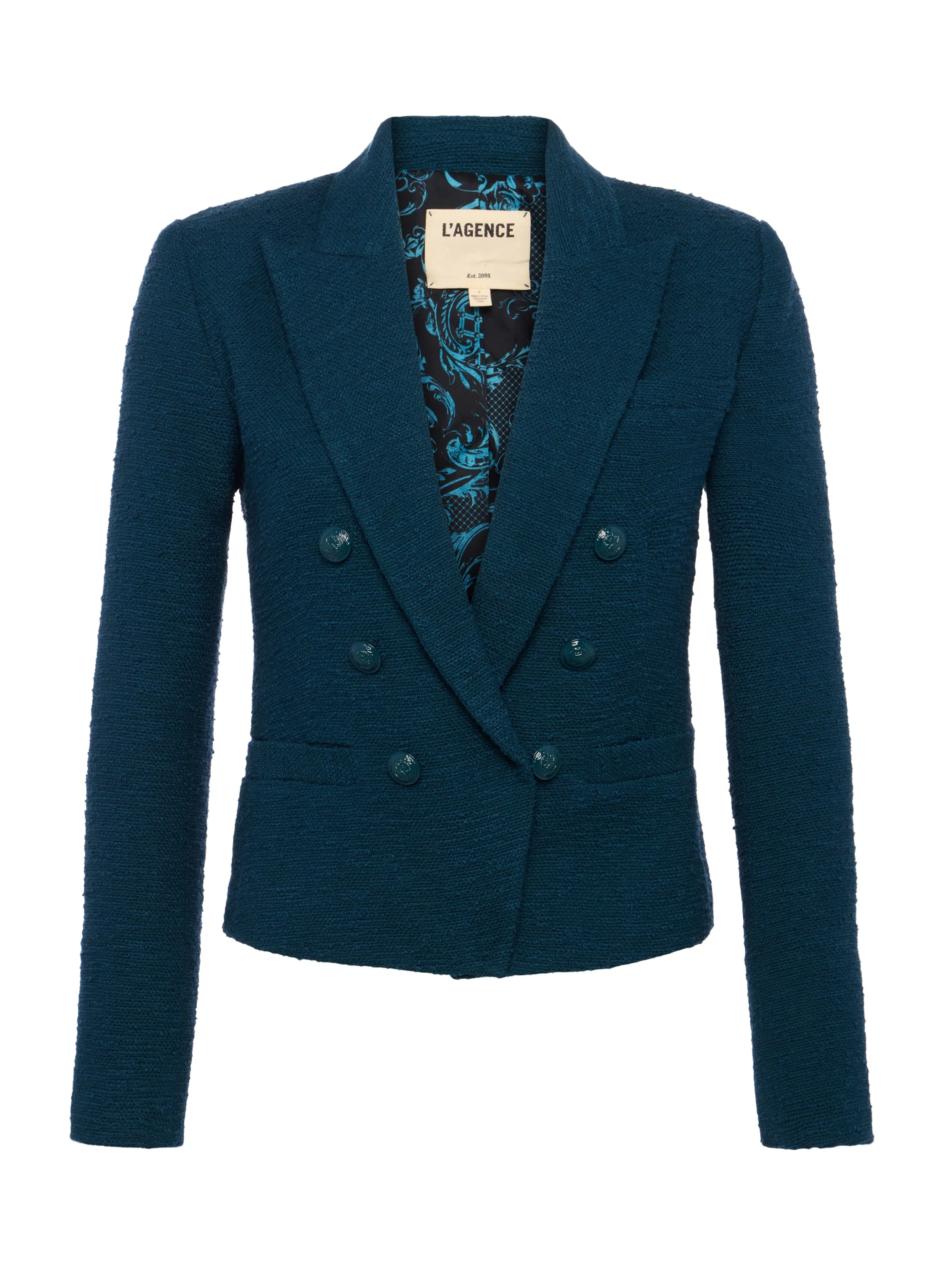 Brooke Open-Front Blazer