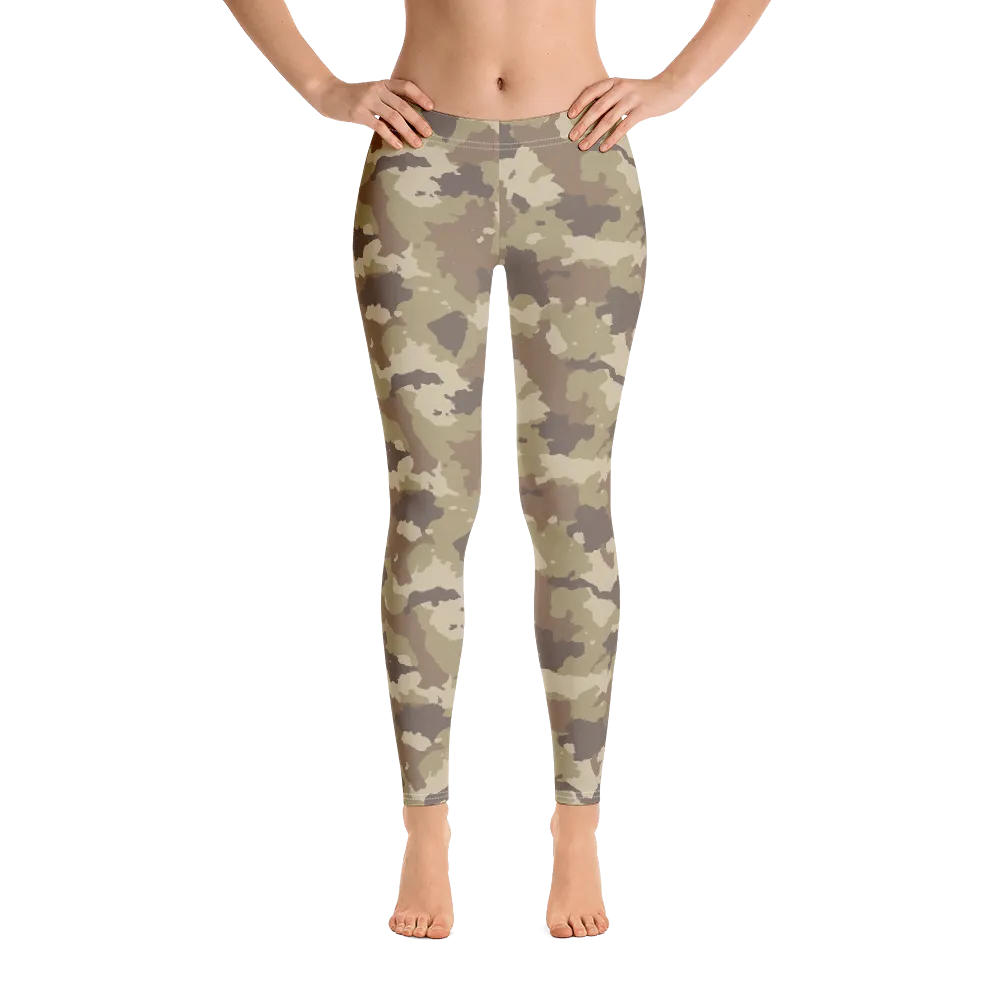 Brown Camo Leggings