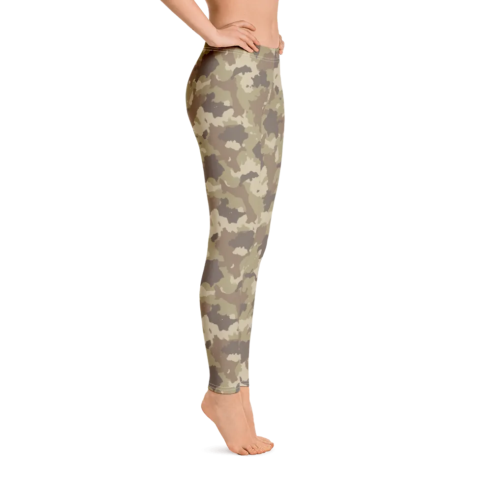 Brown Camo Leggings