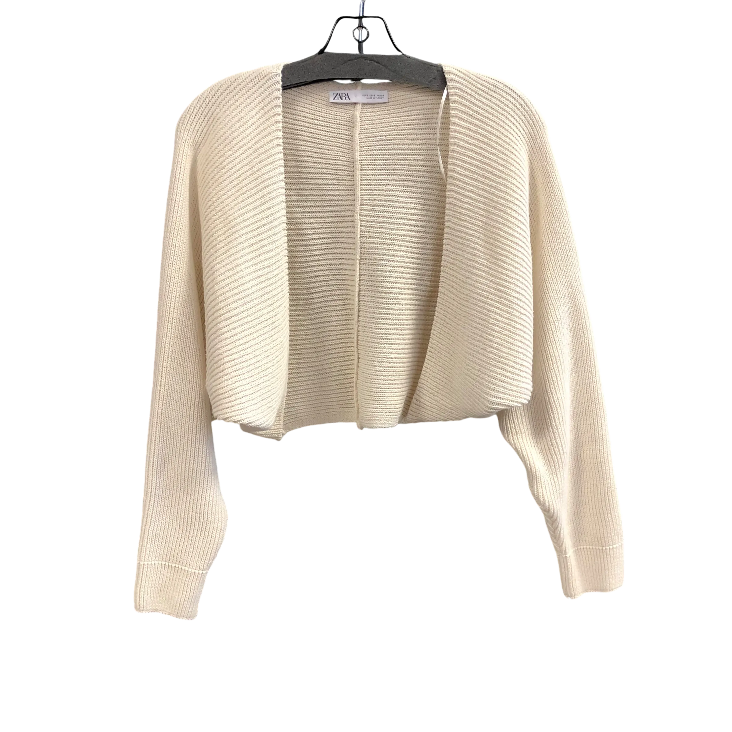Cardigan By Zara In Cream, Size: S