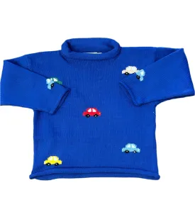 Cars All-Over Rollneck Sweater