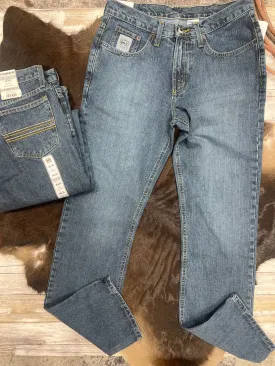 Cinch Men's Silver Label Jean - Medium Stonewash