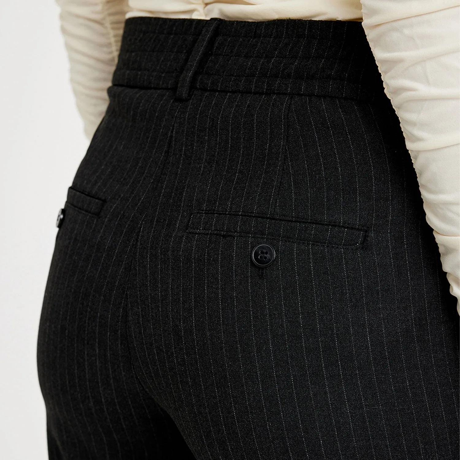Daphne pants 553 - Five Units - Charcoal Pinstripe