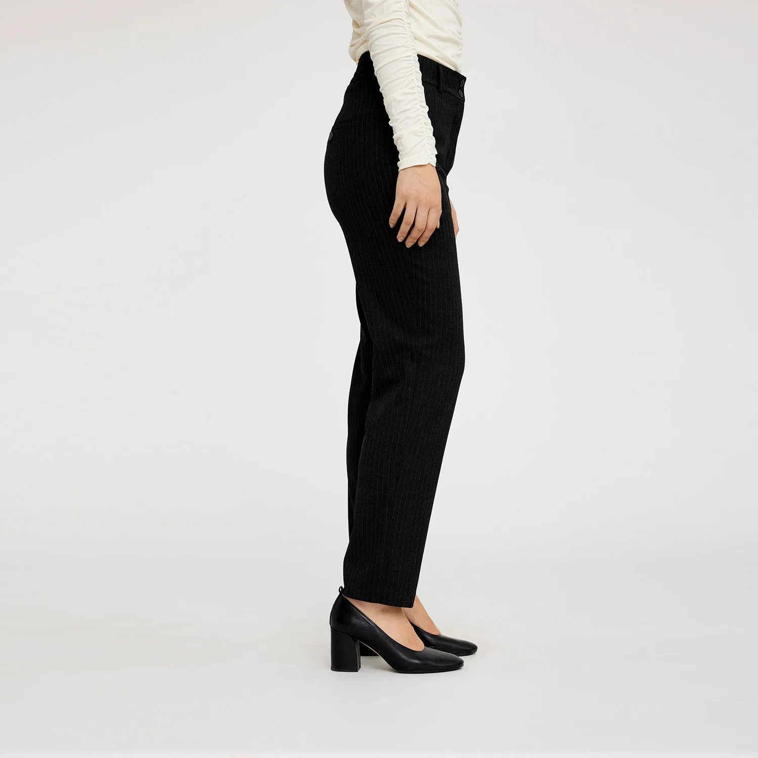 Daphne pants 553 - Five Units - Charcoal Pinstripe