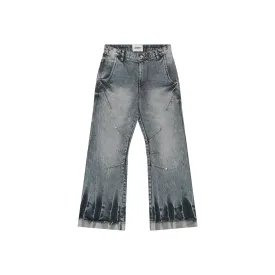 Darts Flared Jeans-Stone Grey - RTW