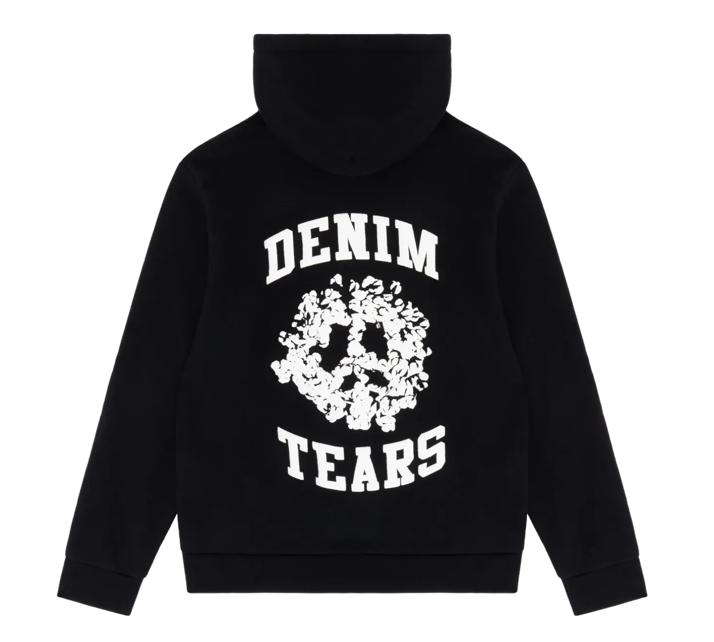 Denim Tears Denim University Zip Hoodie Black