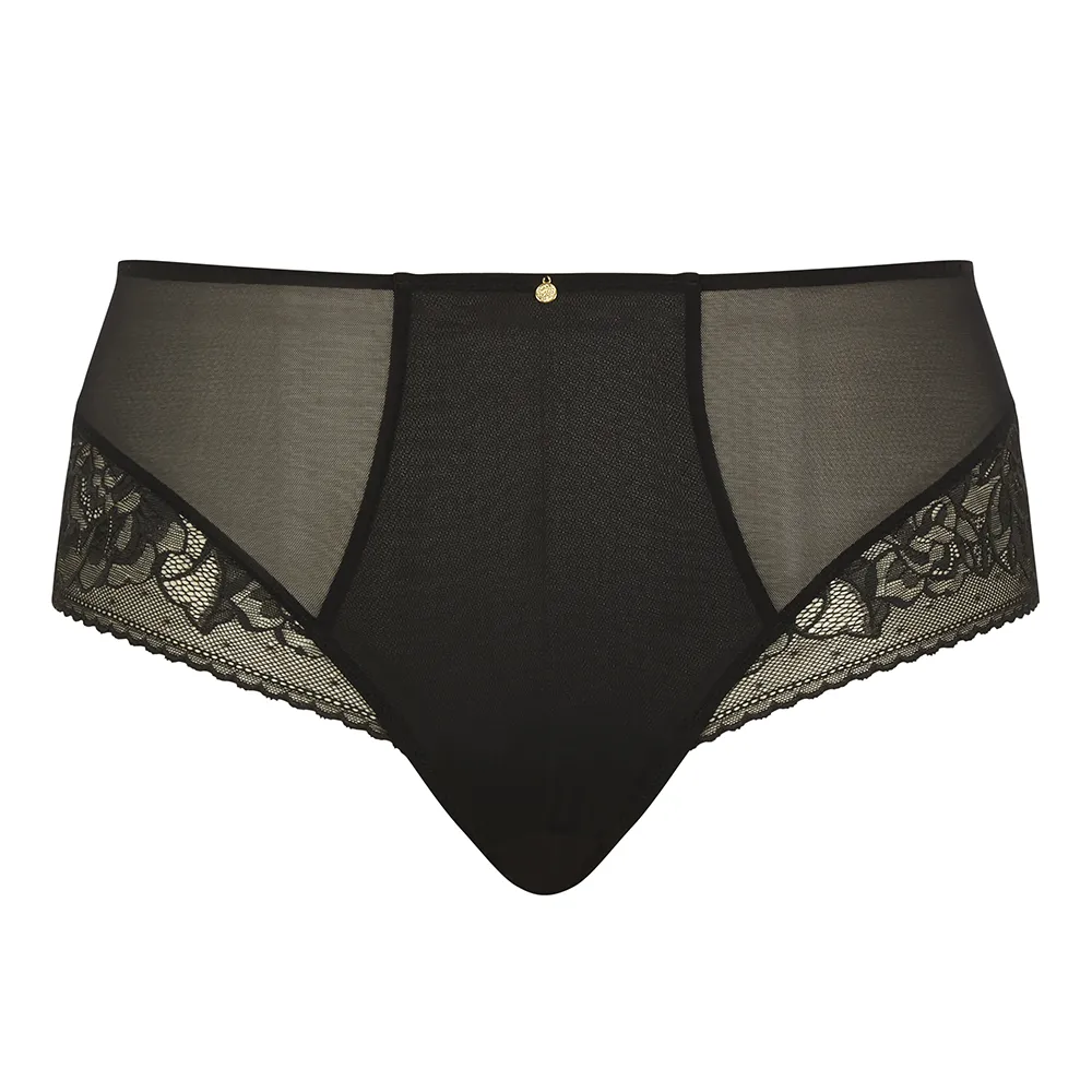 Dream High Waist Panty Black