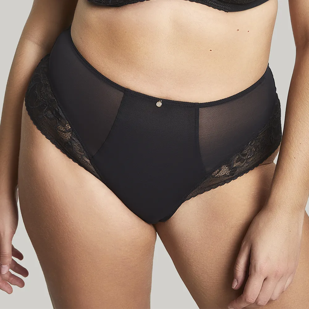 Dream High Waist Panty Black