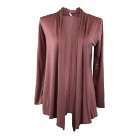 Dusty Rose Long Sleeve Cardigan
