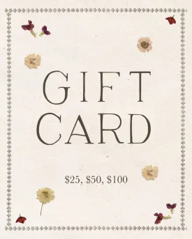 GIFT CARD!
