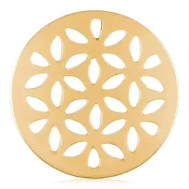 Gold Lattice Flower - Final Sale