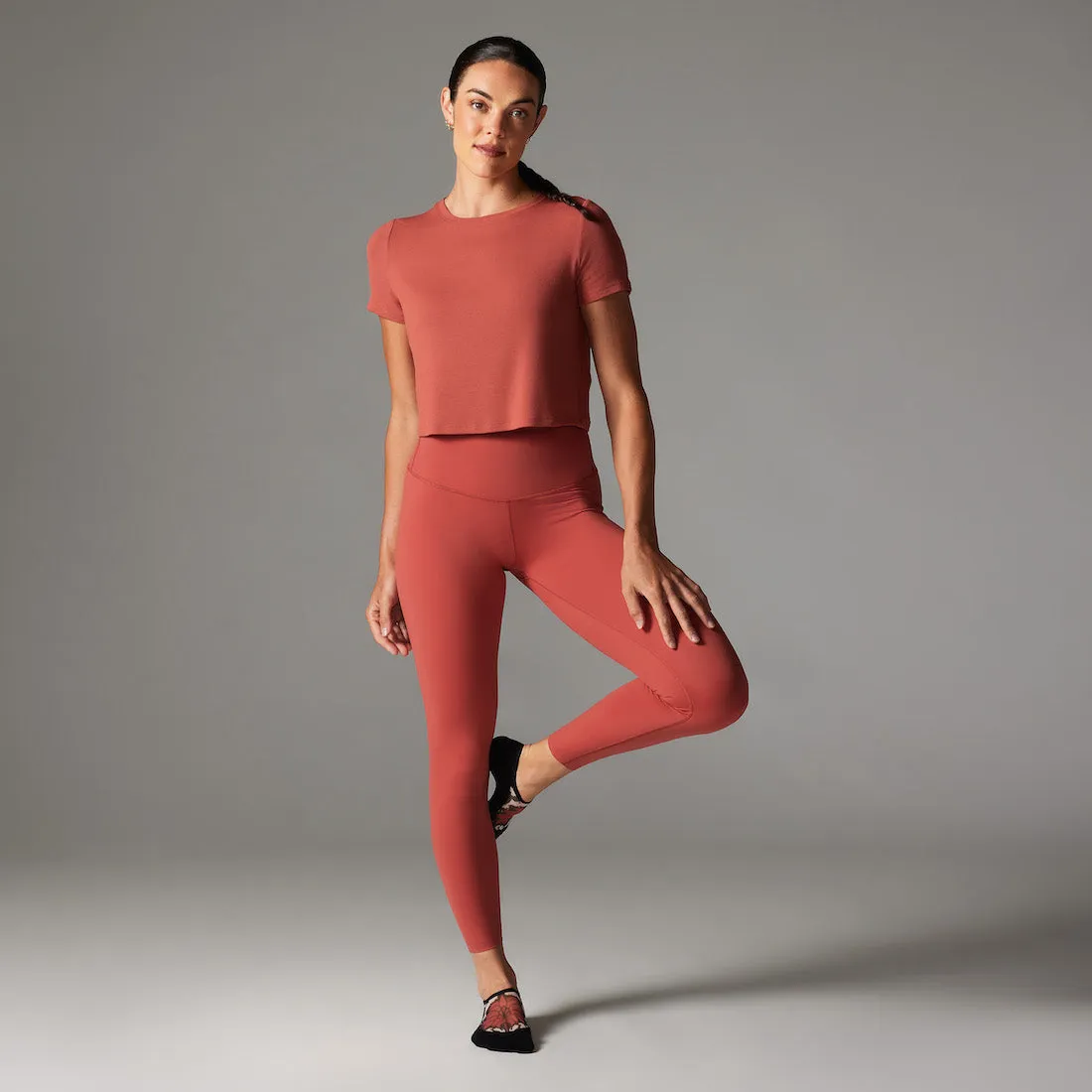 High Waisted 7/8 Leggings