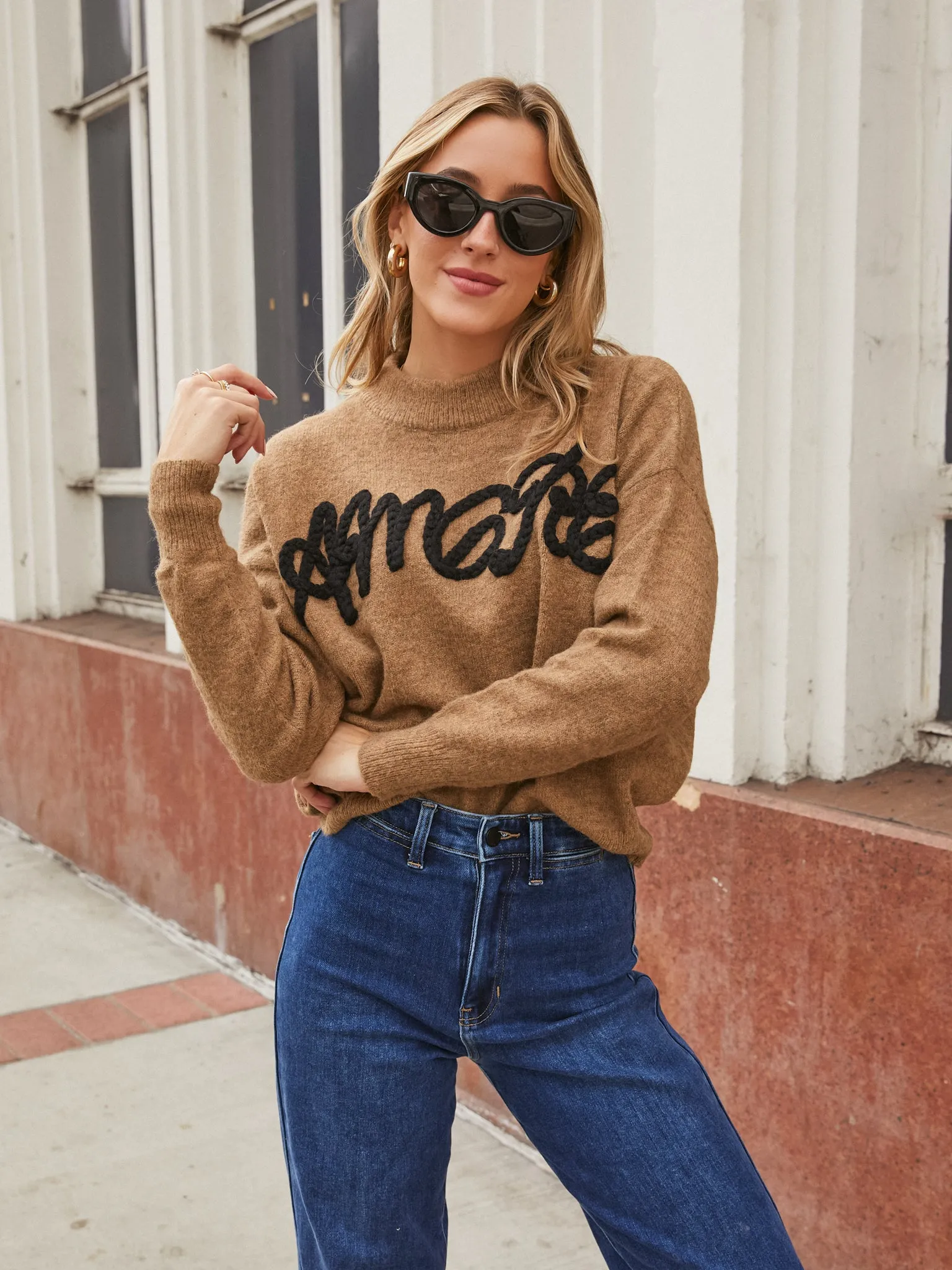 Mi Amore Knit Sweater