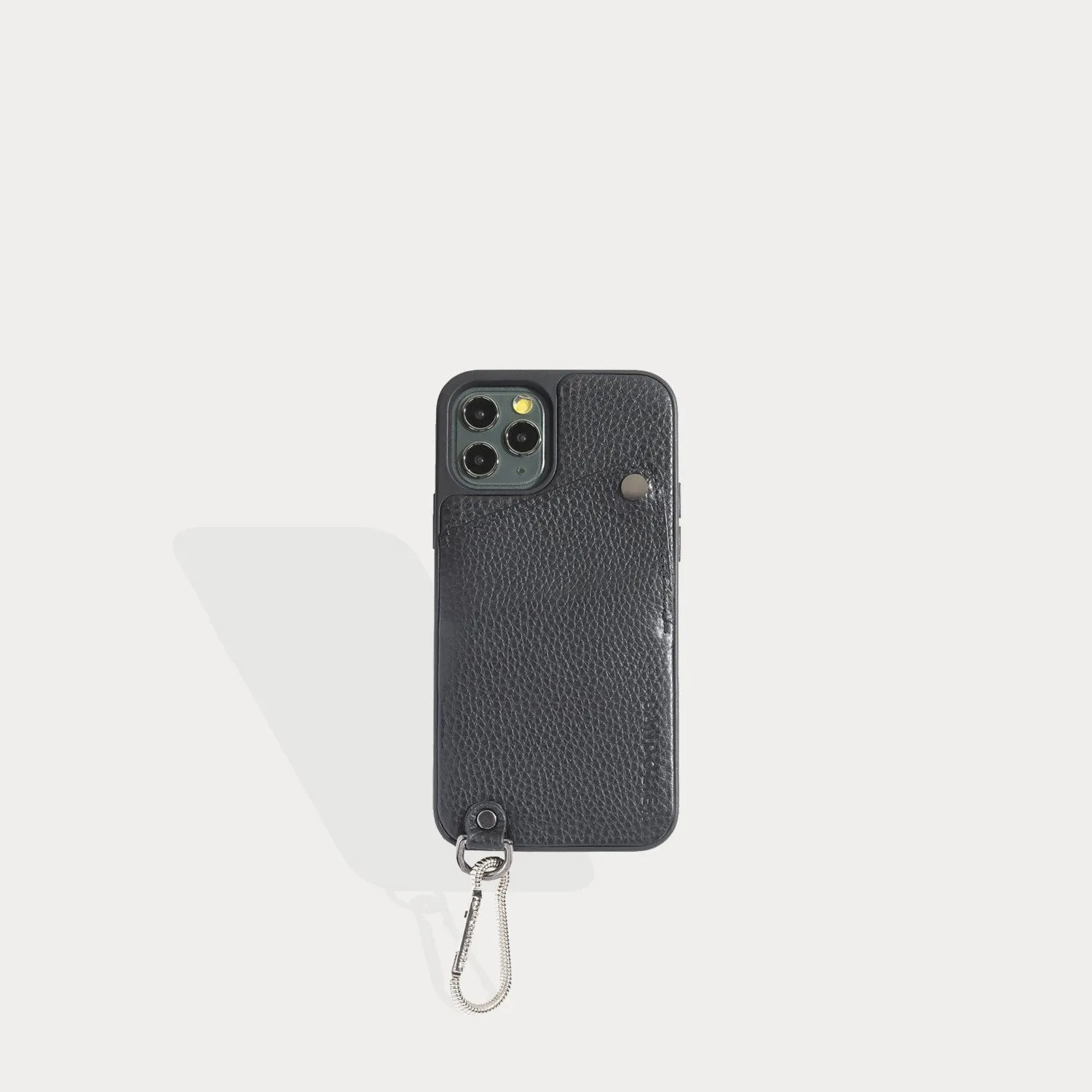 Morgan Belt with Ryder Carabiner - Black/Silver