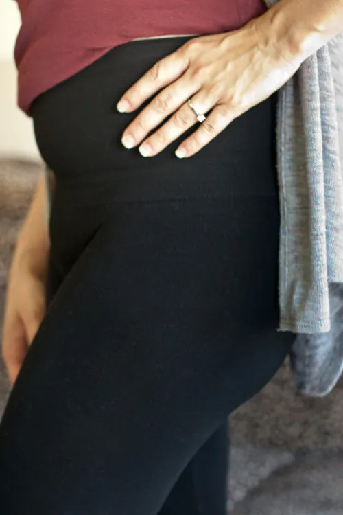 Plus Size High Waisted Full Length Leggings