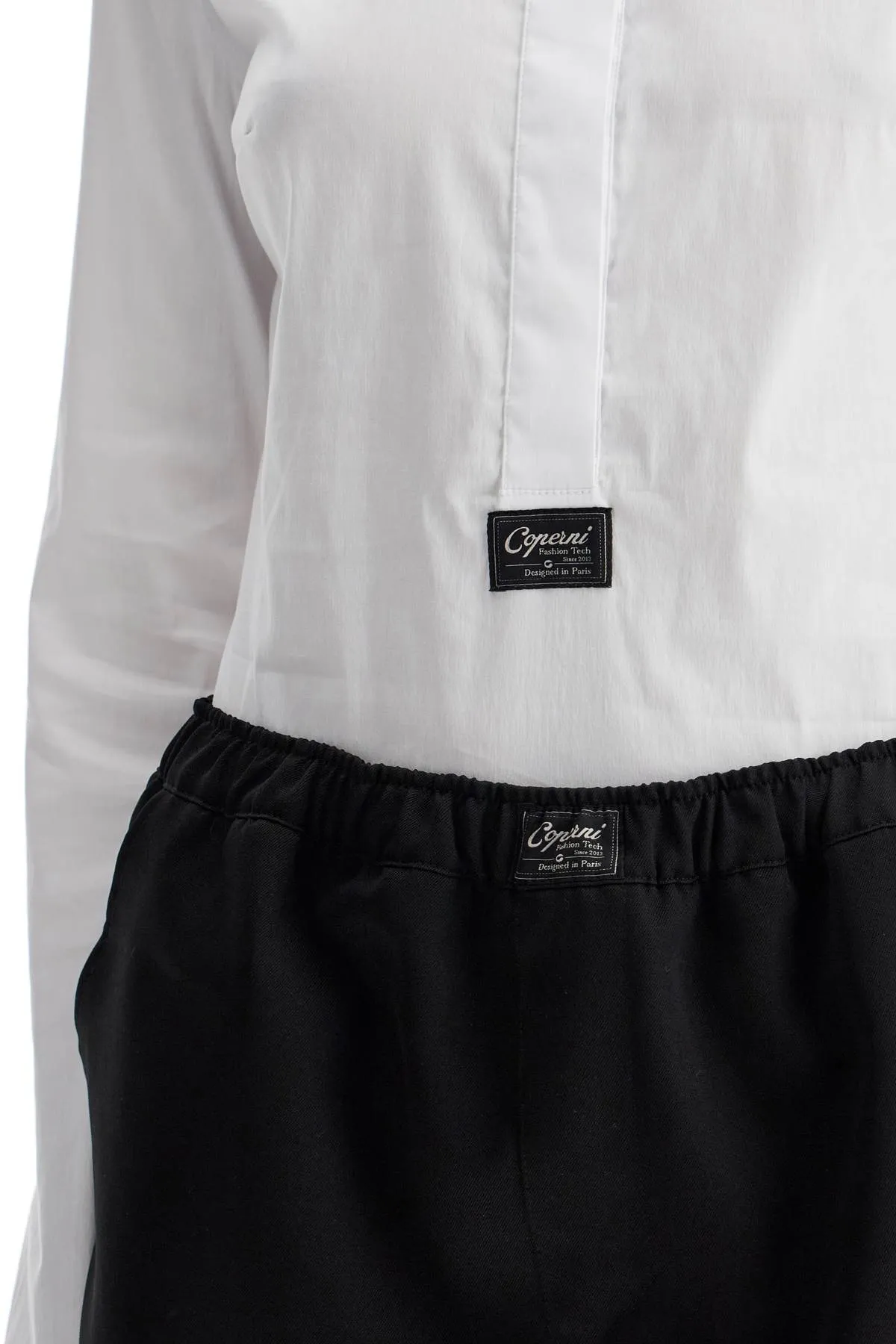 "long-sleeved bodysuit COPCH40F2002 WHITE