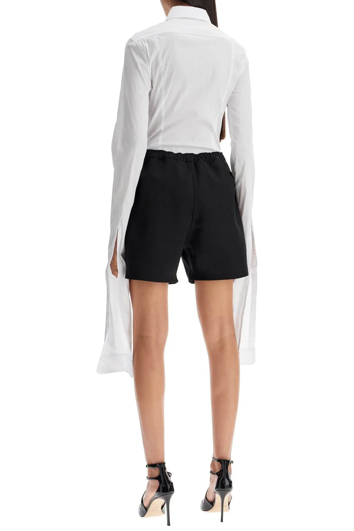 "long-sleeved bodysuit COPCH40F2002 WHITE
