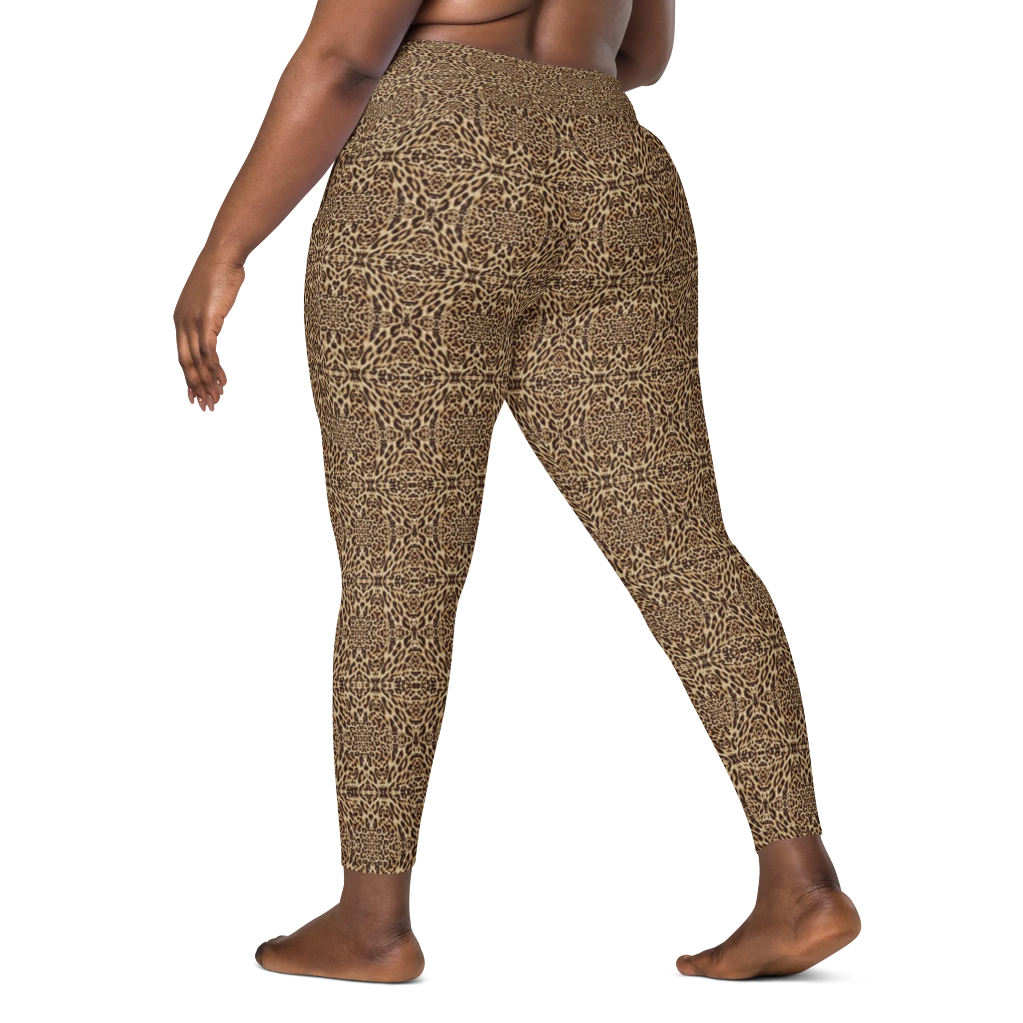 Recursia Contemplative Jaguar I Leggings With Pockets