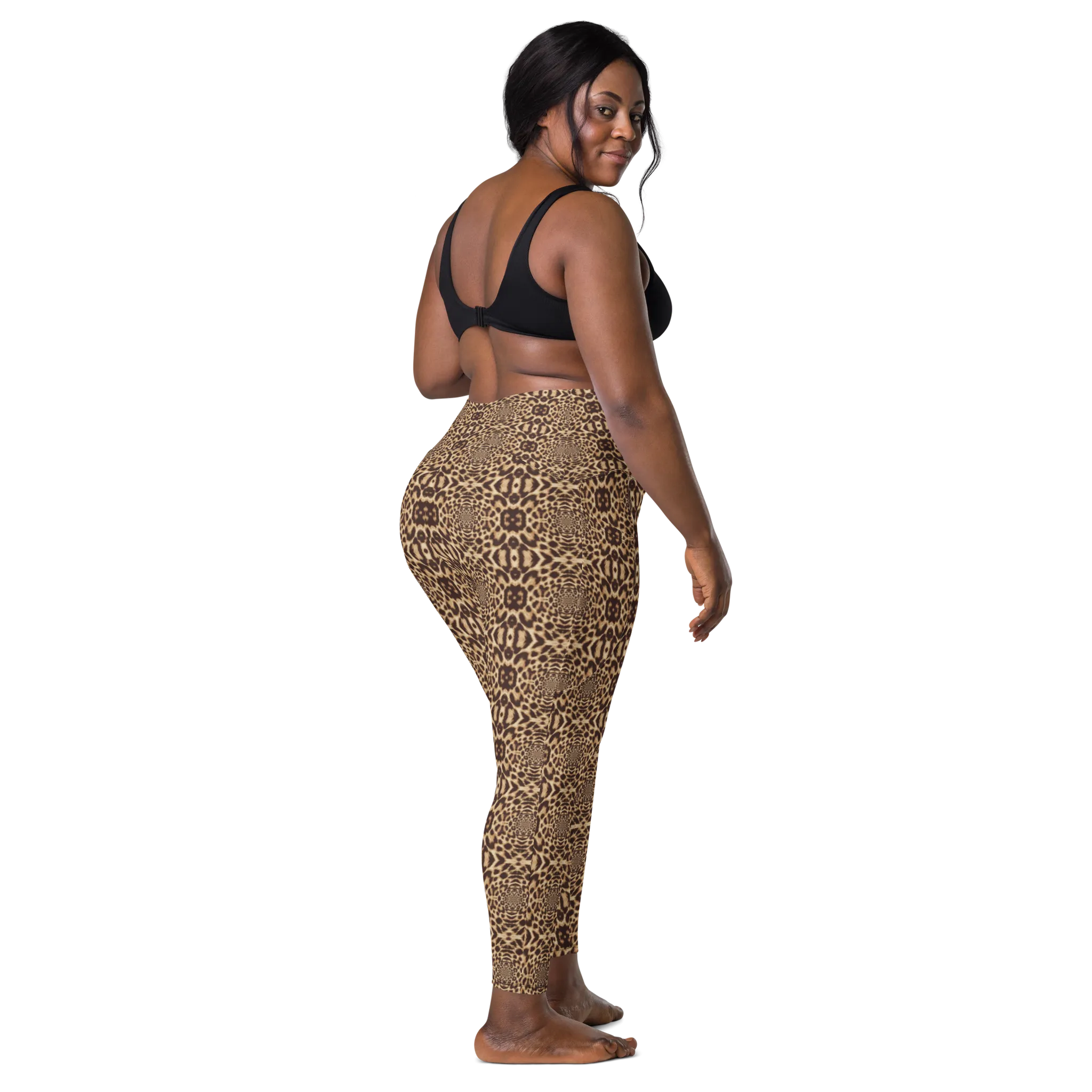 Recursia Contemplative Jaguar II Leggings With Pockets