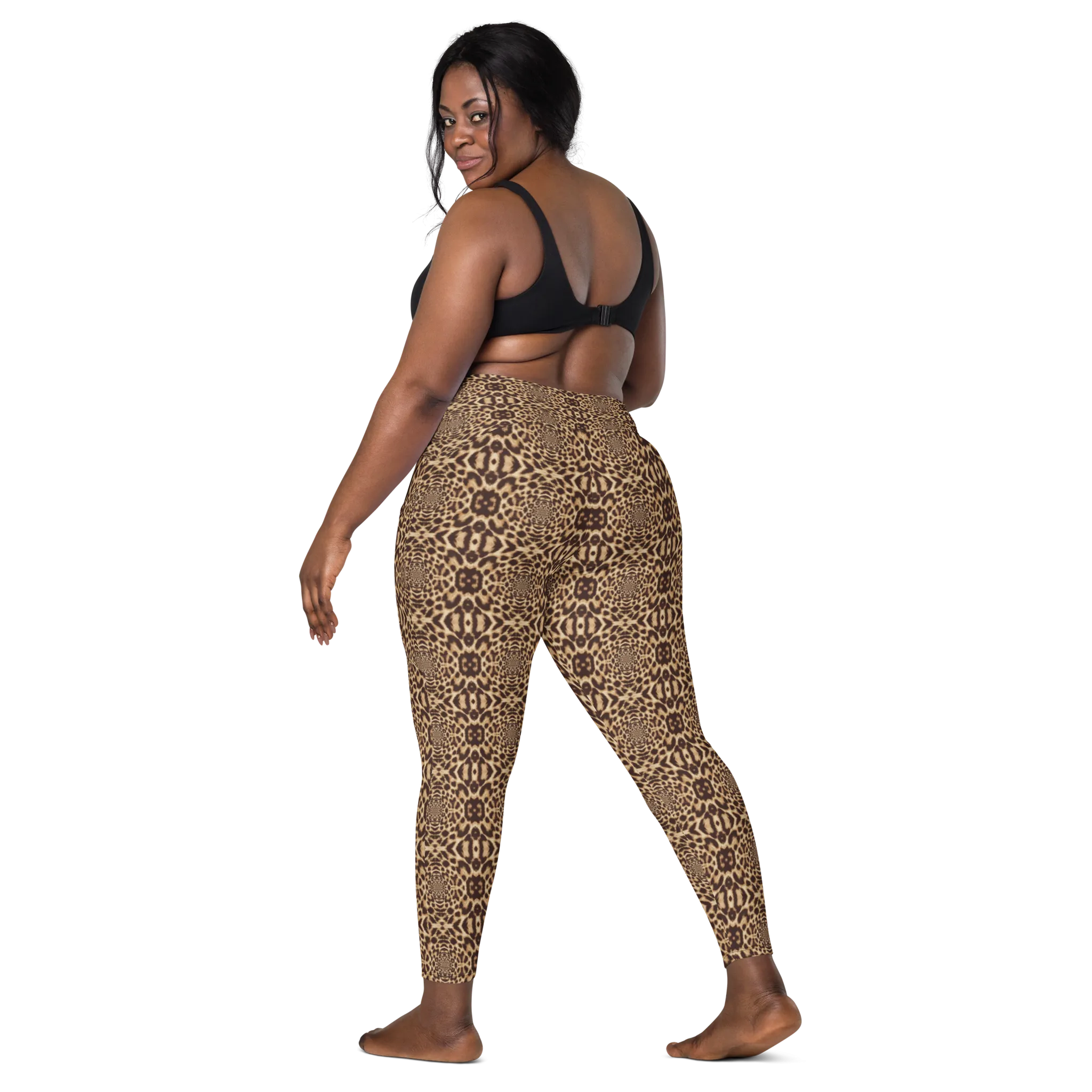 Recursia Contemplative Jaguar II Leggings With Pockets