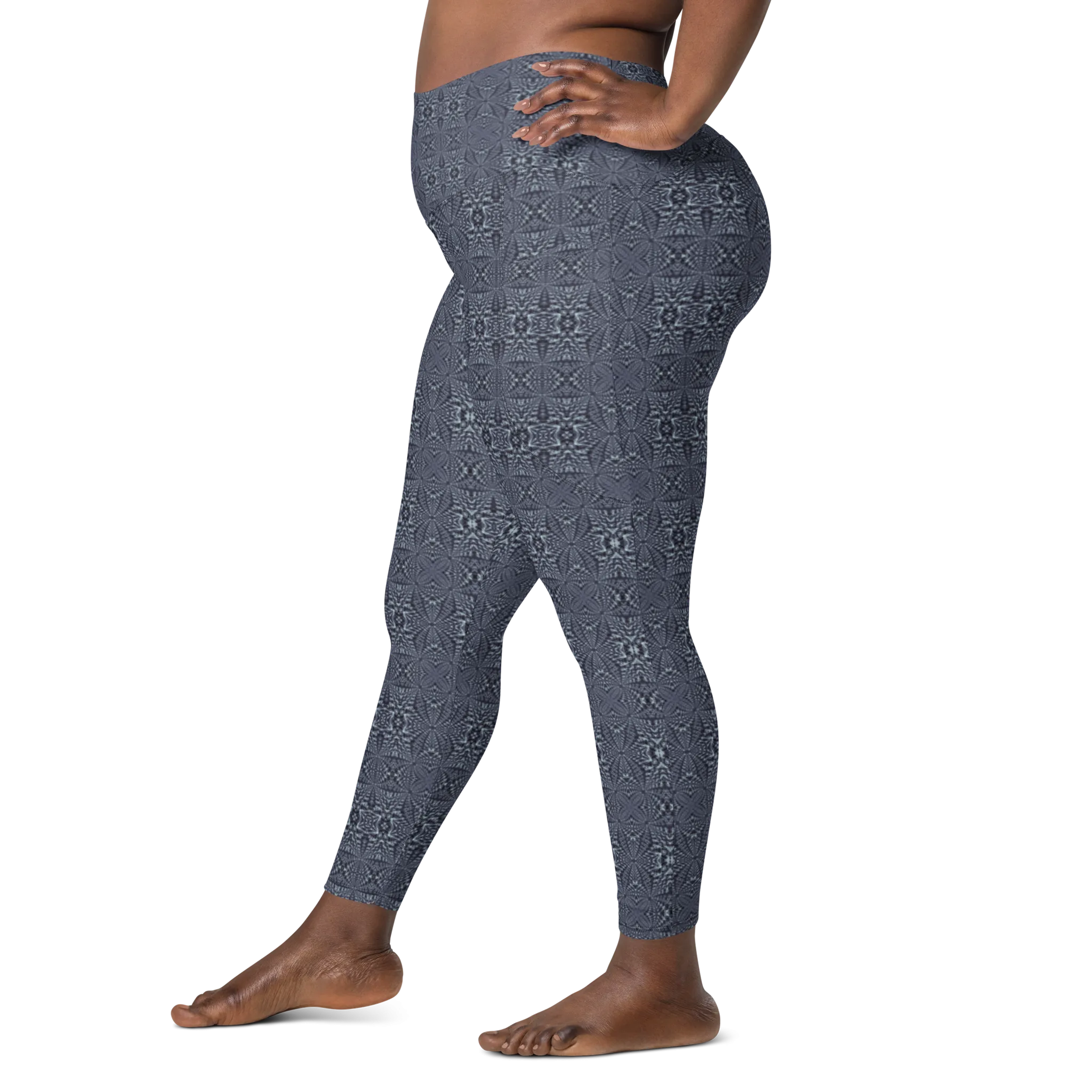 Recursia Fabrique Unknown I Leggings With Pockets In Blue