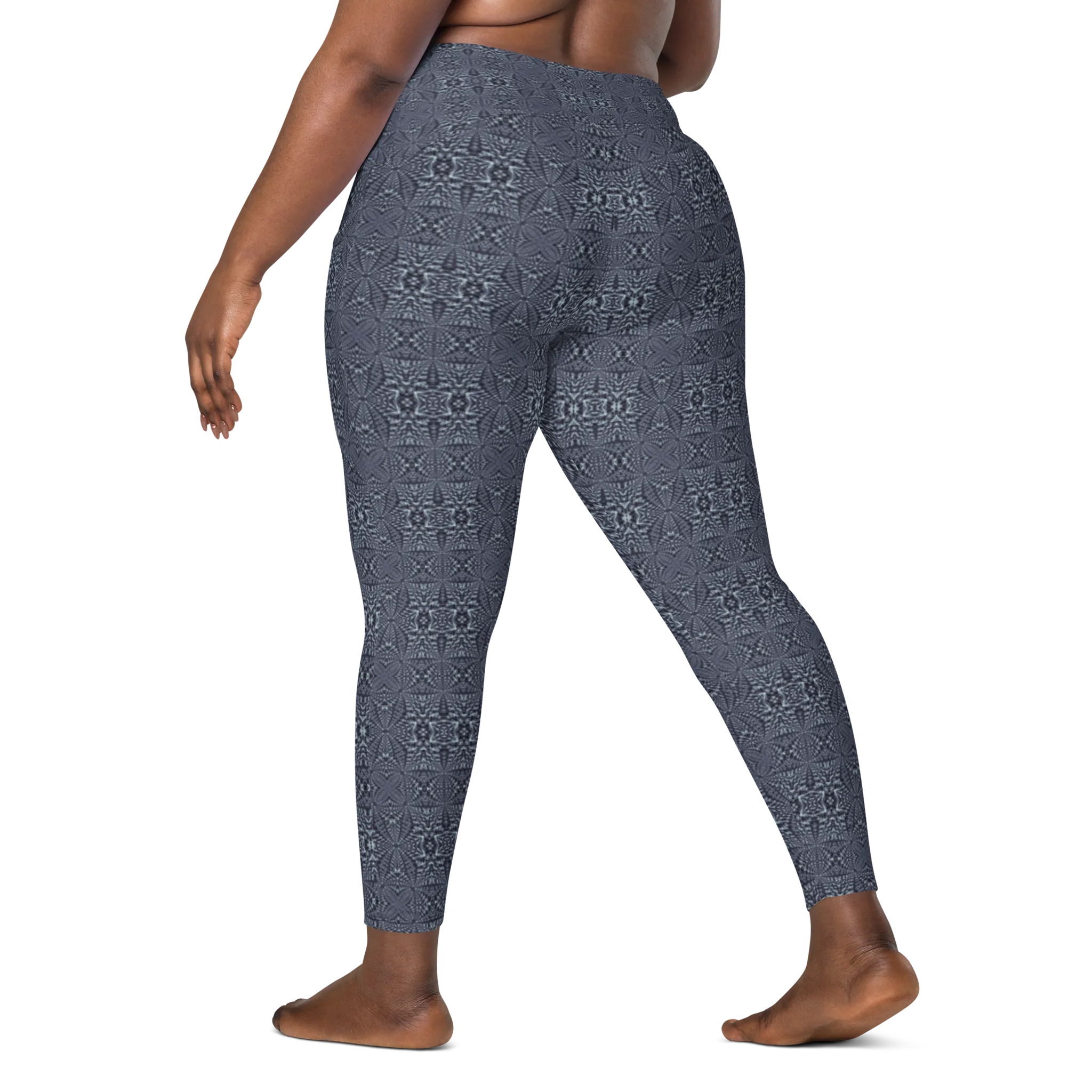 Recursia Fabrique Unknown I Leggings With Pockets In Blue