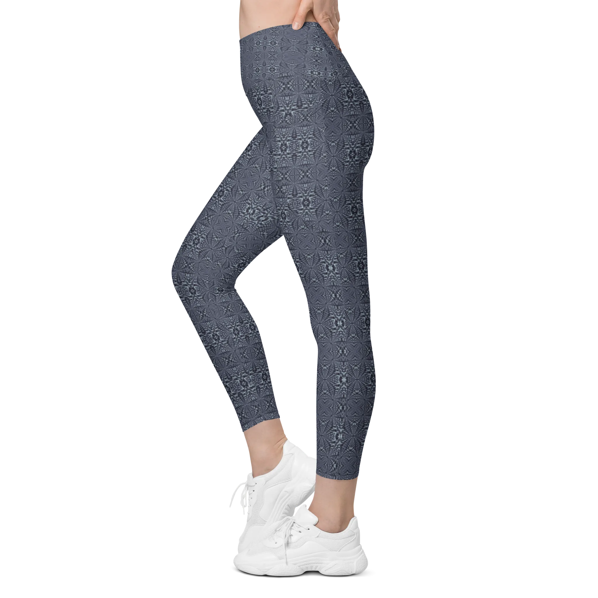 Recursia Fabrique Unknown I Leggings With Pockets In Blue