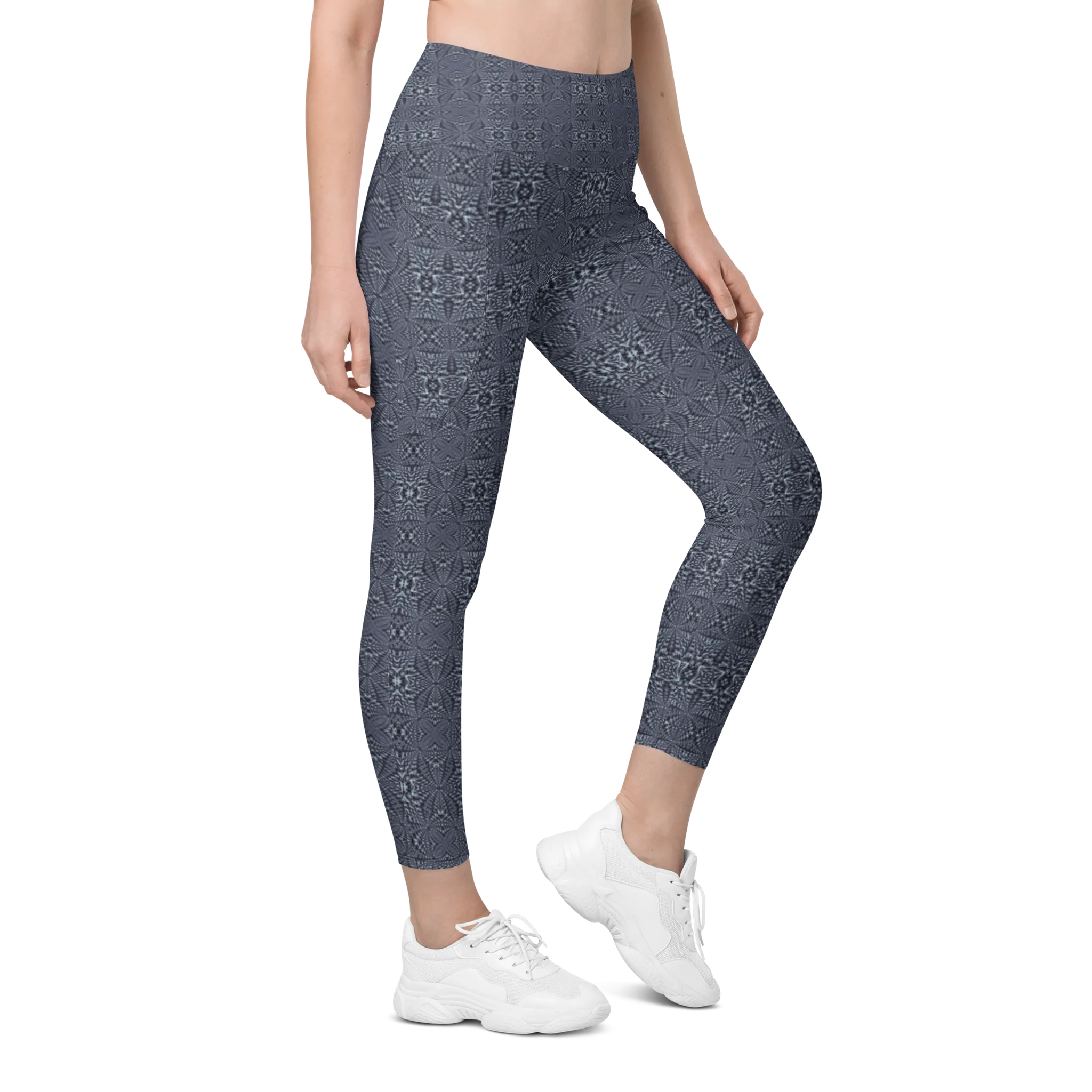 Recursia Fabrique Unknown I Leggings With Pockets In Blue