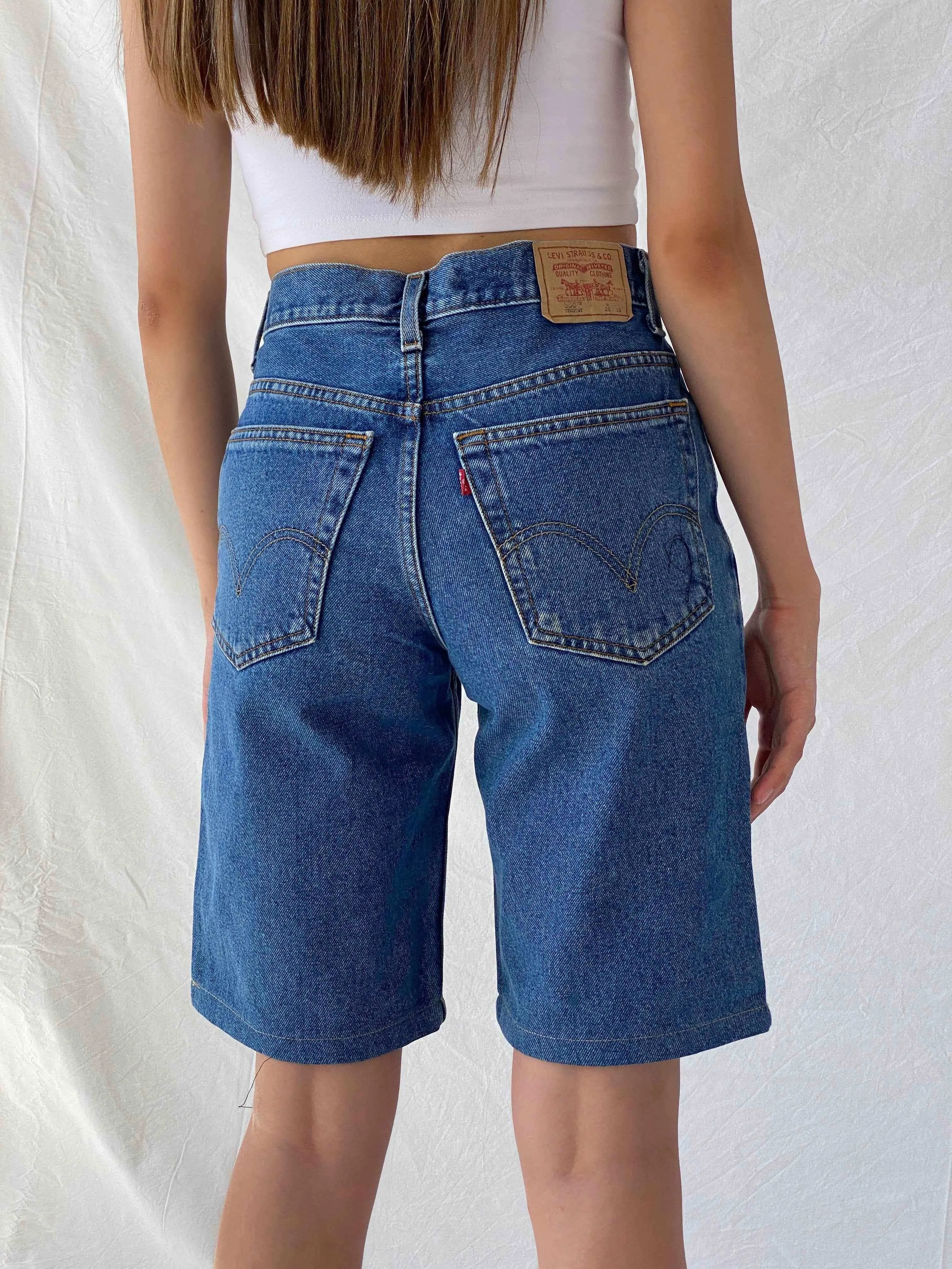 Reworked Levi’s Denim Shorts