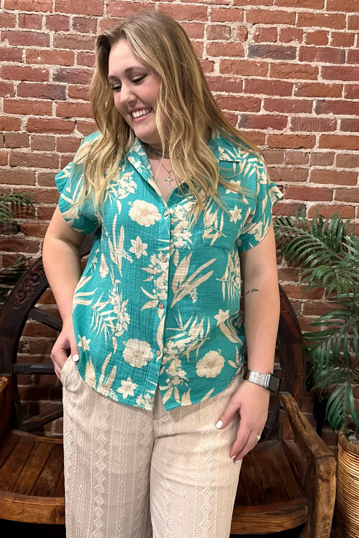 Tahitian Tropics Short Sleeve T-Shirt by PJ Salvage