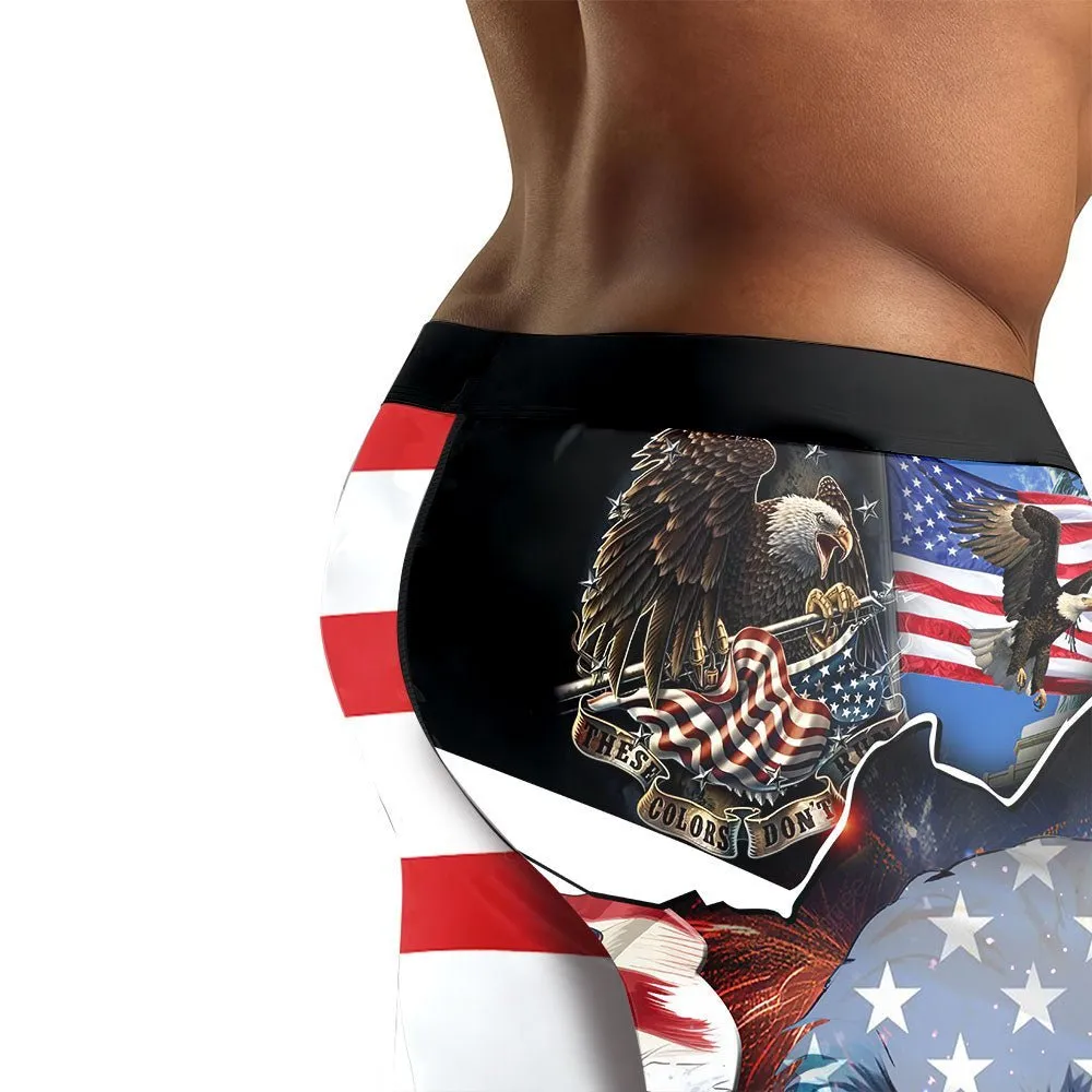 These Colors Don't Run Men's Compression Leggings