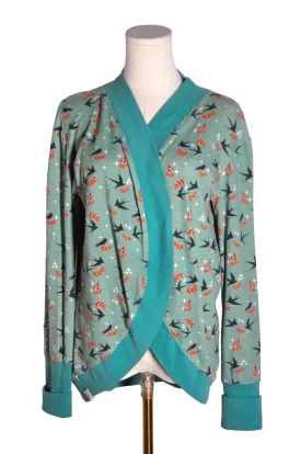 UNBRANDED Women Cardigans Regular fit in Green - M
