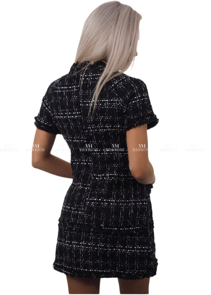 Valentina Tweed Dress