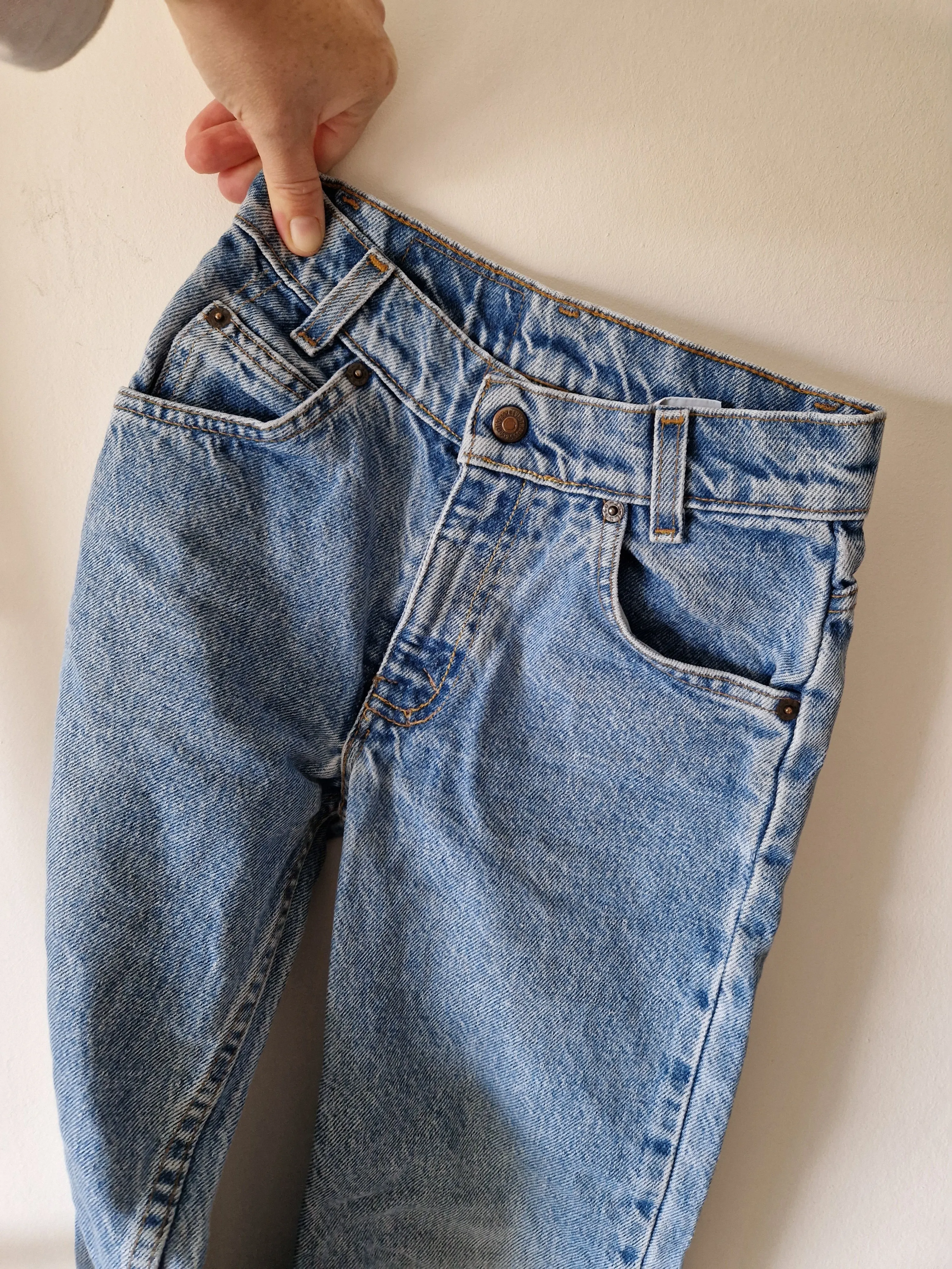 Vintage Levi's orange tab 550 jeans 6-7 år