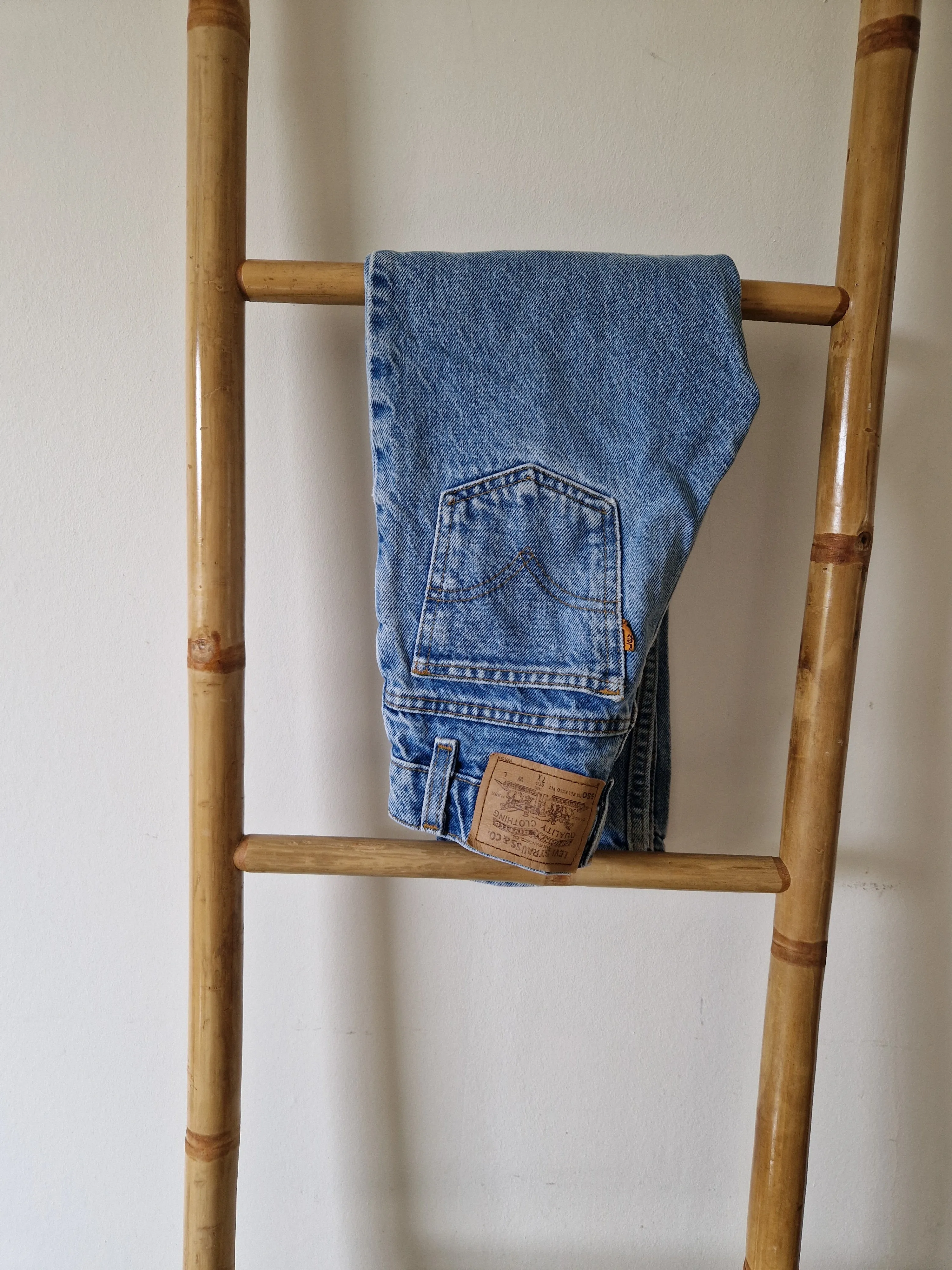Vintage Levi's orange tab 550 jeans 6-7 år
