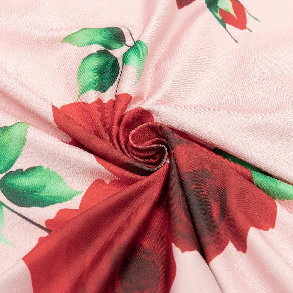 Women's Floral Halter Maxi Bodycon Dress - GFIT Sleeveless Summer Wear